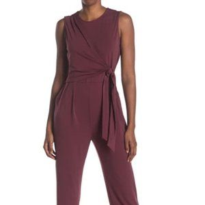 H HALSTON Faux Wrap NEW Jumpsuit, Size XL - NWT